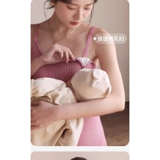 批发哺乳百搭吊带背心带胸垫<b class='q'>孕妇</b><b class='q'>吊带</b>上衣