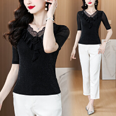 批发2026年春打底衫女洋气内搭可外穿高级感巨好看<b class='q'>轻熟</b>上衣