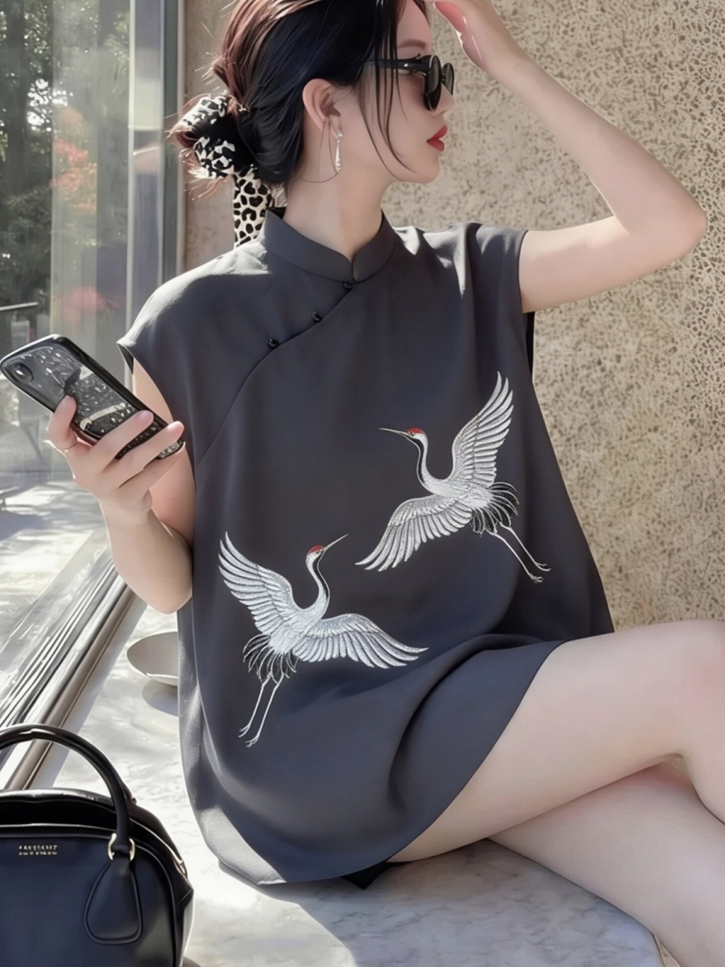 미니멀리즘 이른 봄 부드러운 다용도 출퇴근 패션 디자인 유럽 상품 2026 여름 새로운 맨위 여성