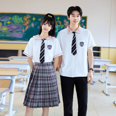 批发儿童表演服小学生初中生诗朗诵合唱团<b class='q'>演出</b>服班服英伦风衬衣套装