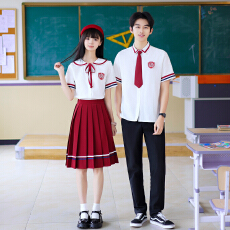 批发中小学生表演服<b class='q'>演出</b>服诗朗诵毕业照JK制服班服套装学院风