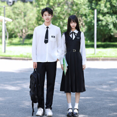 批发秋季上新合唱服表演服<b class='q'>演出</b>服诗朗诵班服国庆晚会学院风连衣裙套装