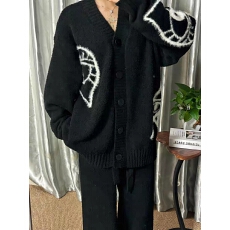 批发wildrooms<b class='q'>明星</b>同款秋冬睡衣时尚宽松半边绒家居服男女套装可外穿