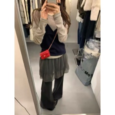 批发韩版甜妹叠穿马甲丝绒两件套女2026春季新款针织<b class='q'>吊带</b>搭配<b class='q'>打底</b>上衣