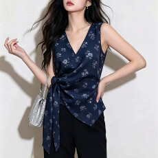 批发独特漂亮超好看上衣女2026年夏季新款法式设计感小众时尚气质女装