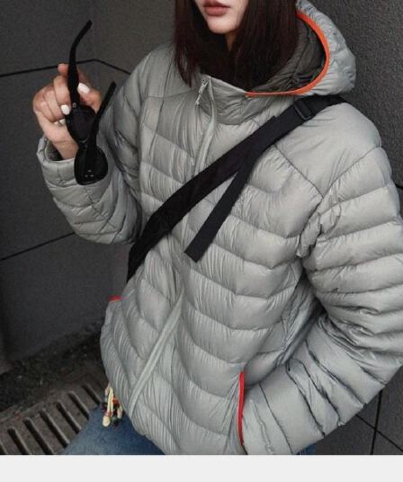 탐험 새겨 져 있음 tanke 가을 겨울 커플 갈비 살 다운 재킷 방풍 보온 후드 남녀 패션 면 옷 재킷