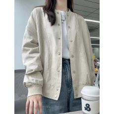 批发深秋韩系拼接棒球服外套女2025秋<b class='q'>冬</b>季新款宽松休闲百搭夹克上衣女