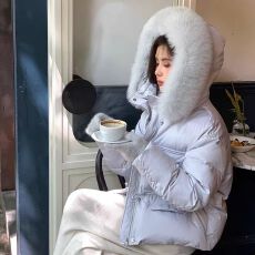 批发苏九儿羽绒棉服女冬季2025新款<b class='q'>短</b>款小个子棉服超好看加厚时尚外套