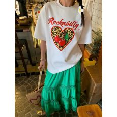 批发<b class='q'>外贸</b>原单2026新款220克纯棉上衣 <b class='q'>大码</b>印花短袖T恤女