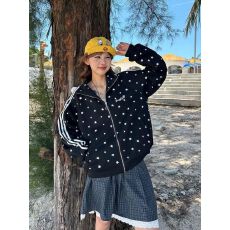 批发薄款原版做工刺绣翅膀辅料纯棉华棉复合卫衣女