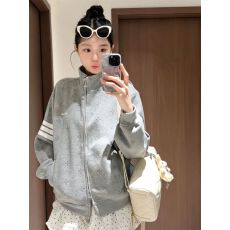 批发薄款原版做工刺绣拉织带纯棉华棉复合卫衣女