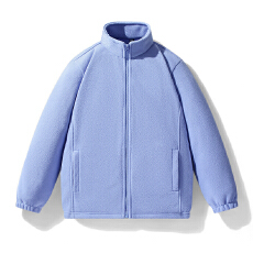 批发秋冬款情侣立领抓绒衣男女同款登山服 摇粒绒保暖加厚防寒外套
