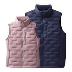 批发轻薄羽绒服男士无袖立领高品质新国标90绒压胶背心<b class='q'>户外</b>运动马甲
