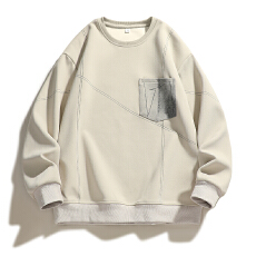 批发秋季新款大码重磅满印卡通圆领潮流时尚<b class='q'>套头卫衣</b>