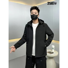 批发实拍新款春<b class='q'>秋</b>季纯色简约大方百搭青少年男士休闲夹克连帽外套