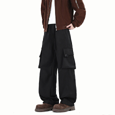 新款复合网面伞兵裤防水冲锋裤春秋季潮牌工装户外登山男女同款