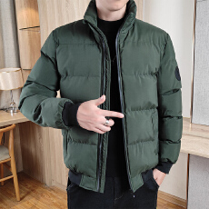 批发虎头棉衣男虎头标棉衣男立领加厚棉服加棉加厚保暖外套男装爆款