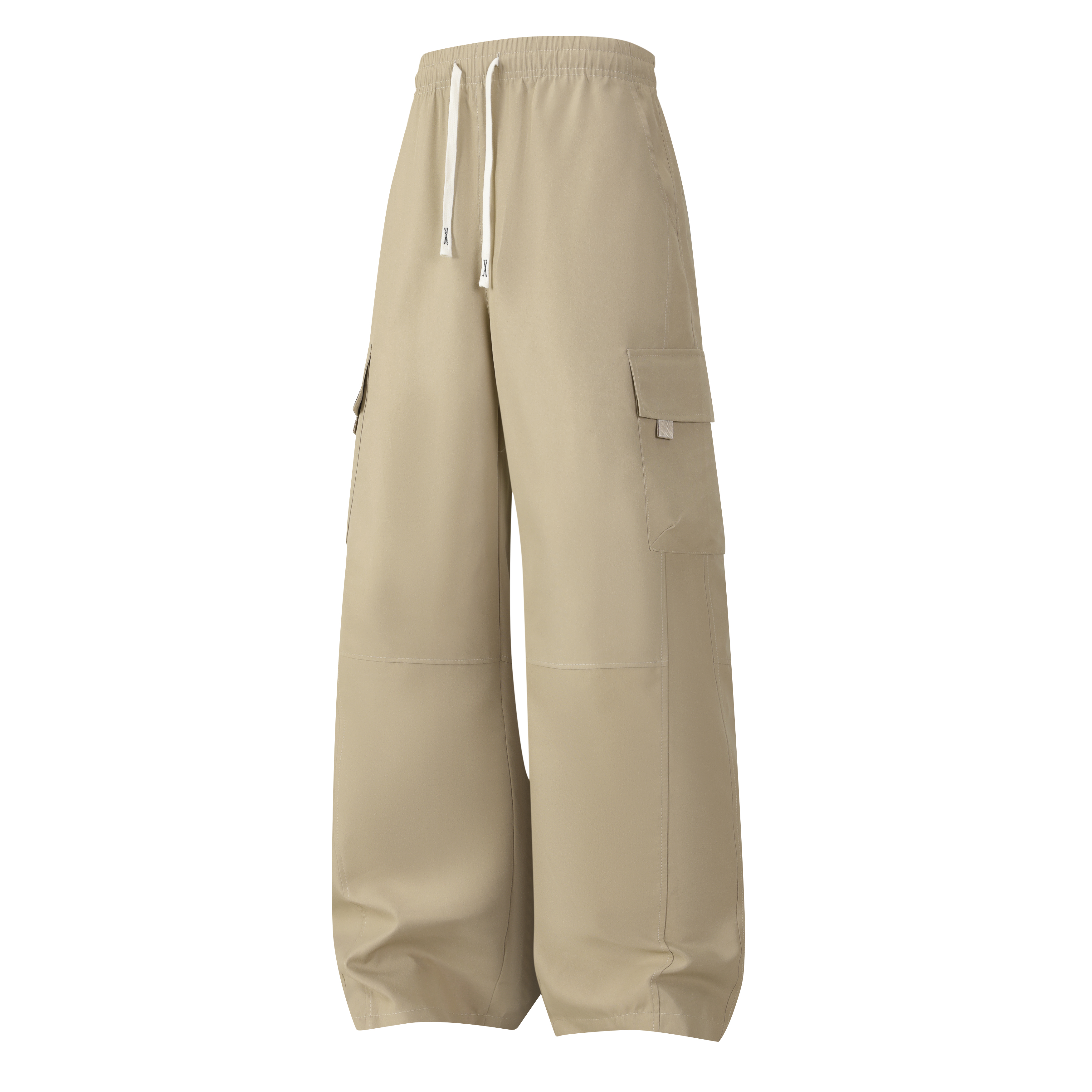 제조사 직접 공급 2026 국경 간 스페셜 에디션 단색 기타 주머니 루즈핏 운동 야외 워크웨어 캐주얼 바지 남녀 같은 단락