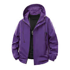 批发<b class='q'>实拍</b>高品质新款情侣款单冲防水防风休闲男女<b class='q'>户外</b>冲锋连帽夹克外套