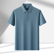批发爆款高品质男迪桑平纹10A级抗菌冰感吸湿排汗商务polo衫短袖