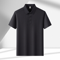 爆款高品质男迪桑平纹10A级抗菌冰感吸湿排汗商务polo衫短袖
