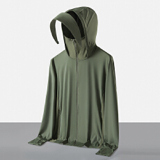 批发UPF100+冰丝防晒衣男女夏季户外皮肤衣防紫外线轻薄透气防晒服