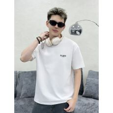 批发高品质棉亲肤透气青少年潮版双面印花罗马丝光棉潮牌<b class='q'>休闲</b>宽松T恤