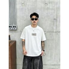 批发高品质棉亲肤透气青少年潮版双面印花罗马丝光棉潮牌<b class='q'>休闲</b>宽松T恤