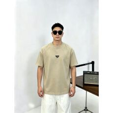 批发高品质棉亲肤透气青少年潮版双面印花罗马丝光棉潮牌<b class='q'>休闲</b>宽松T恤