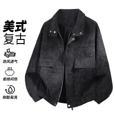 批发青年时尚潮流春秋季新款<b class='q'>男士</b>夹克PU皮衣翻领潮牌爆款男装皮衣外套