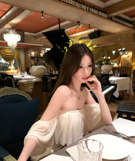 프랑스식 명문 여성 바람 디자인 센스 오프숄더 맨위 프릴 오프숄더 니트 반팔 여성 디자인 센스 튜브탑 티셔츠