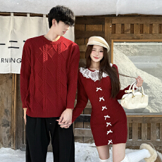 批发实拍情侣装性感<b class='q'>蕾丝</b>边拼接<b class='q'>连衣裙</b>修身内搭包臀裙子