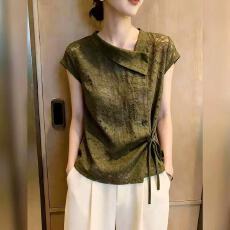 批发独特漂亮超好看上衣女2026年夏季新款高端设计感小众时尚气质女装