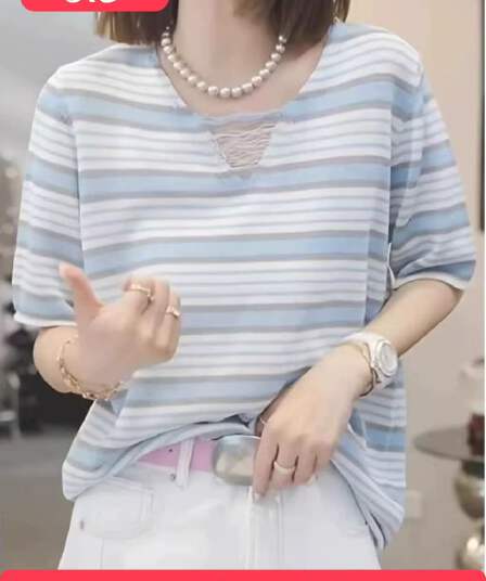 느긋한 바람 얼음 실크 니트 스웨터 슬림해 보이는 풀오버 프랑스식 출퇴근 미니멀리즘 2026 여름 반팔 맨위 캐주얼 외국 가스
