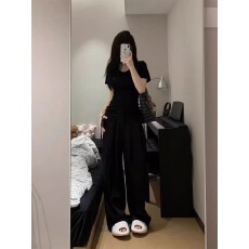 批发官图 实价92棉/8氨纶40支210g纯棉 短袖t恤显瘦甜辣上衣