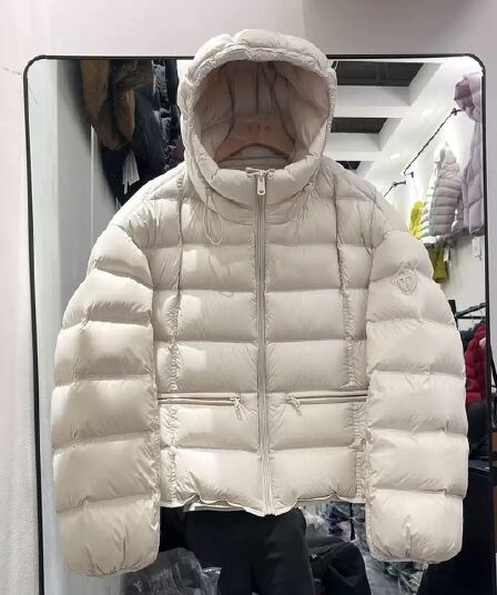 가위 구름 새로운 후드 갈비 살 버블 푸 다운 재킷 여성 작은 키 두꺼운 보온 루즈핏 슬림해 보이는 재킷 겨울