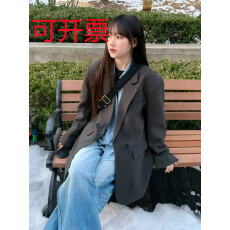 批发西装外套女2025年<b class='q'>春</b>秋新款韩版小个子高级感休闲气质西服上衣