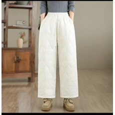 批发非实拍#2025冬季夹棉棉<b class='q'>裤</b>收脚百搭直筒<b class='q'>裤</b>