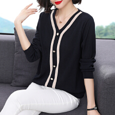 批发2025新款<b class='q'>妈妈</b>秋装上<b class='q'>衣服</b>中年女洋气长袖大码卫衣中老年休闲针织衫