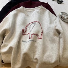 批发官图  华棉复合-薄款/加绒 秋冬装加绒圆领卫衣女印花<b class='q'>宝宝</b>绒