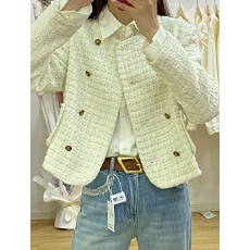 批发小香风短<b class='q'>外套</b><b class='q'>女装</b>秋季2024年新款设计感短款粗花呢长袖百搭上衣潮