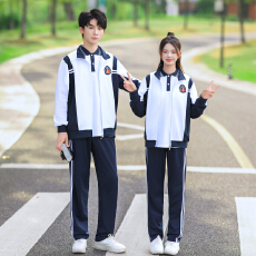 批发出货中<b class='q'>实拍</b>2025情侣秋冬装学生班服校服运动会三件套演出服