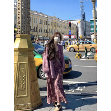 批发Xxiiuu <b class='q'>蔷薇</b>漫步 软糯开衫秋季新款针织上衣长袖宽松大版毛衣外套