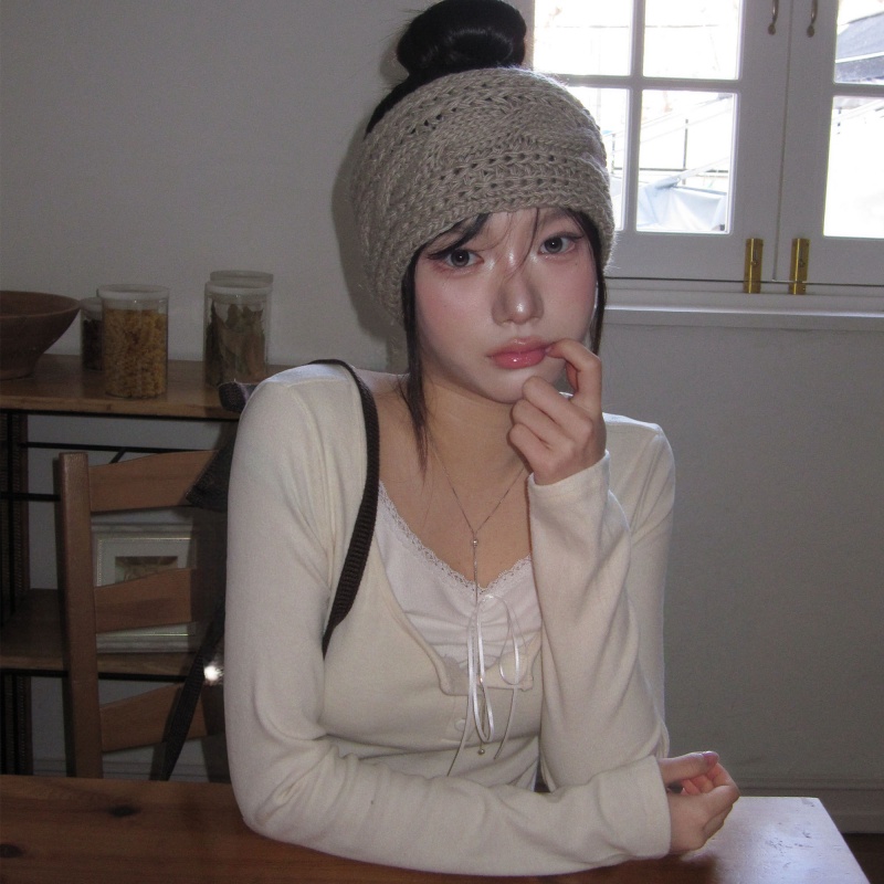 재고 있음 발레 바람 순수한 욕망 부드러운 찹쌀 나비 매듭 긴팔 기본 셔츠 페이크 레이어드