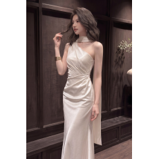批发实拍   法式订婚<b class='q'>礼服</b>2026新款香槟色高级感气质宴会晚<b class='q'>礼服</b>裙