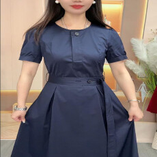 批发2026减龄遮肉显瘦时尚气质<b class='q'>妈妈</b><b class='q'>装</b>连<b class='q'>衣</b>裙收腰