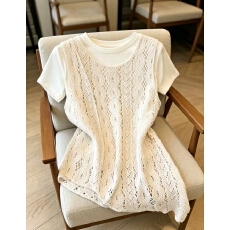 批发设计感小众<b class='q'>镂空</b>针织背心女外搭2026夏季新款叠穿上衣