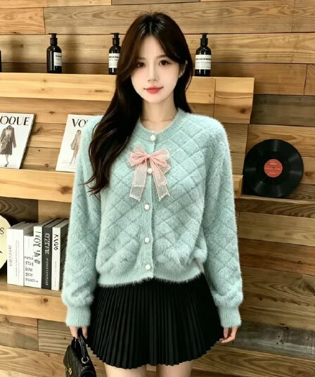 쇼트 스타일 작은 샤넬 스타일 명문 여성 만나는 인사이드 가져 가라. 이른 가을 겨울 2025 년 새로운 여성 재킷 고급 센스 라운드 넥 루즈핏