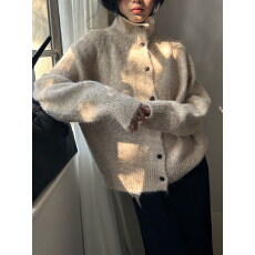 批发TEXTURE SENCE<b class='q'>正品</b>原版 25年时尚日韩休闲慵懒高领宽松保暖毛衣冬