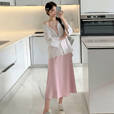 批发现~实拍2026<b class='q'>夏</b>季新款孕妇吊带连衣裙＋镂空刺绣防晒开衫